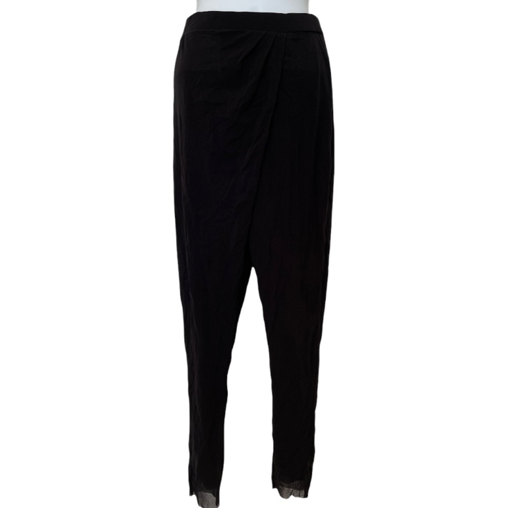 FUZZI black mesh pants size XS new with tags